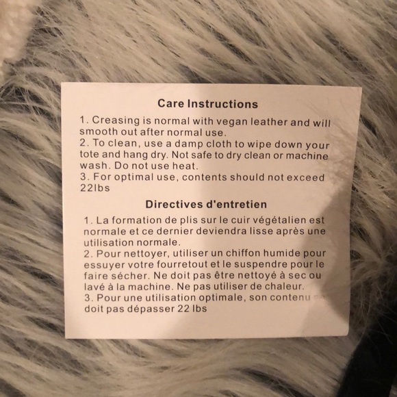 NEW Canvas And Faux Leather Backpack 🎒 - Picture 6 of 8